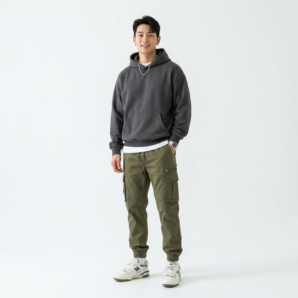 카고 조거 팬츠