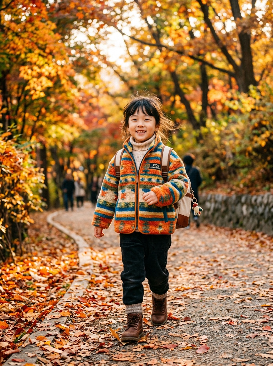 후리스 집업 자켓