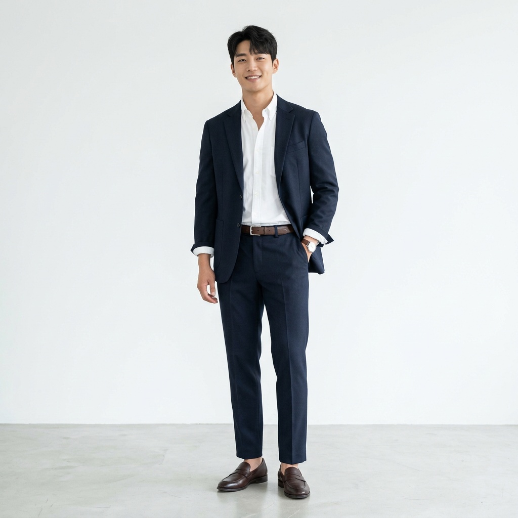 테이퍼드 슬랙스